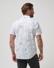 The Thick Of It Button-Up Men/White/Quiet Harbor