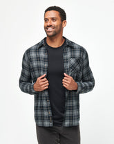 Sir Travis Button-Up Men/Black