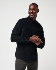 Barrel Of Laughs Button-Up Men/Black