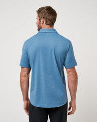 The Heater Button-Up Men/Copen Blue