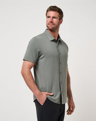 The Heater Button-Up Men/Dark Olive