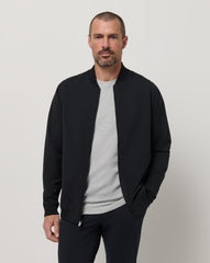 Stretchknit Bomber Jacket Men/Black