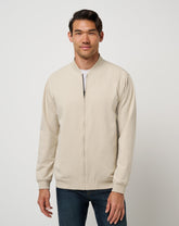 Stretchknit Bomber Jacket Men/Italian Sand