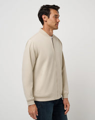 Stretchknit Bomber Jacket Men/Italian Sand