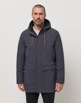 Mountain Pass Long Jacket Men/Ebony