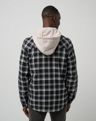 Baubles Button-Up Hoodie Men/Black