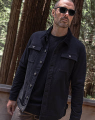 Cloud Denim Cord Jacket Men/Black