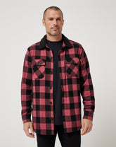 Winterize Shirt Jacket Men/Roan Rouge