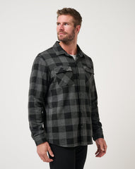 Return Flight Shirt Jacket Men/Black/Grey