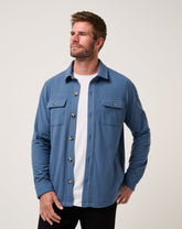 Peak Fleece Shirt Jacket Men/Bering Sea