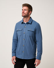 Peak Fleece Shirt Jacket Men/Bering Sea