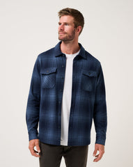 Sunset Season Shirt Jacket Men/Total Eclipse