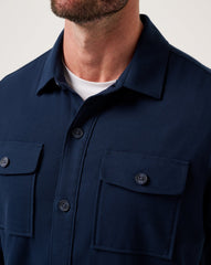 Wanna Bet Shirt Jacket Men/Total Eclipse