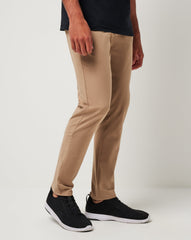 Open To Close Tech Chino Pant Men|Golf/Khaki