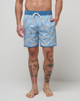 Lava Tunnels Boardshort Men/Heather Quiet Harbor