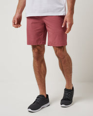 Travel Year Short 9In Men/Heather Roan Rouge