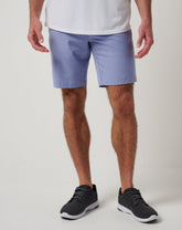 Travel Year Short 9In Men/Heather Violet Storm