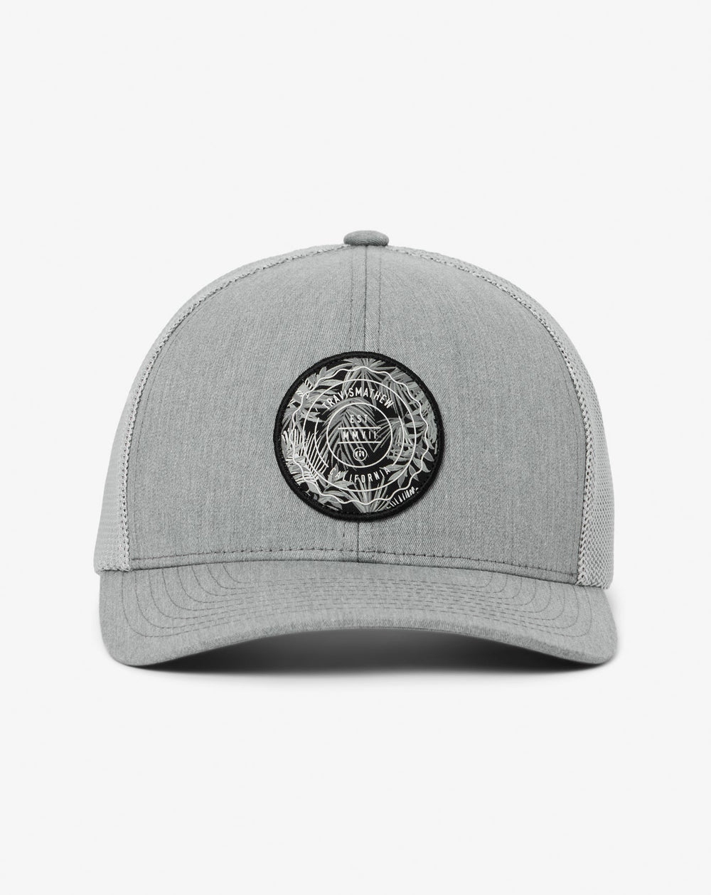 The Patch Floral Snapback Hat Men|Accessories/Heather Grey