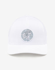 The Patch Floral Snapback Hat Men|Accessories/White