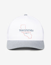 Almost Weather Snapback Hat Men|Accessories/White