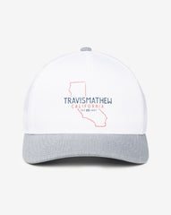 Almost Weather Snapback Hat Men|Accessories/White