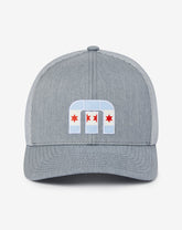 Michigan Ave 2.0 Snapback Hat Men|Accessories/Heather Grey