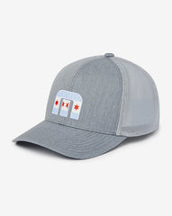 Michigan Ave 2.0 Snapback Hat Men|Accessories/Heather Grey