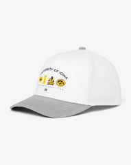 Iowa Defensive Line Snapback Hat Men|Accessories|Game Day|New/White