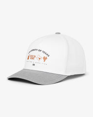 UT Austin Defensive Line Snapback Hat Men|Accessories|New/White