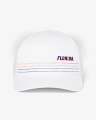 Florida Drum Major Snapback Hat Men|Accessories|New/White