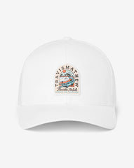 Gator Glade Snapback Hat Men|Accessories/White