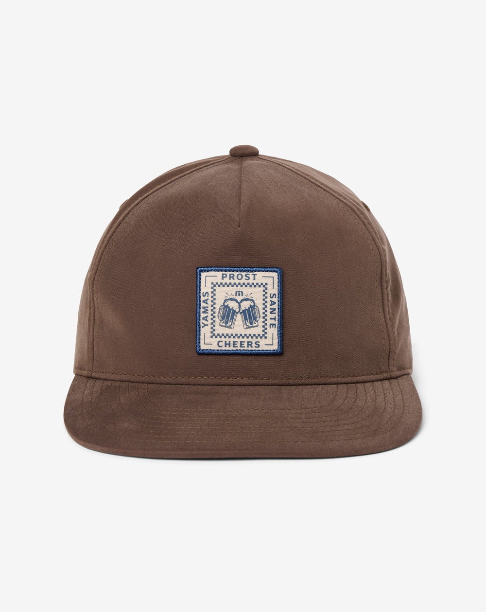 Cheers Snapback Hat Men|Accessories/Chocolate Brown