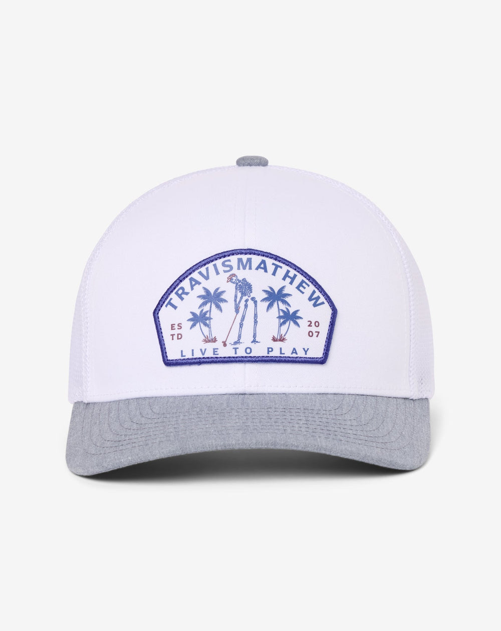 Dark Ages Snapback Hat Men|Accessories/White