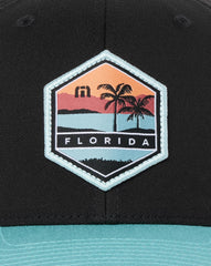 Florida Charm Snapback Hat Men|Accessories/Black