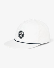 Margarita Pitcher Snapback Hat Men|Accessories/White