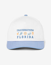 Bring The Sunscreen Snapback Hat Men|Accessories/White