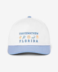 Bring The Sunscreen Snapback Hat Men|Accessories/White