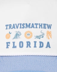 Bring The Sunscreen Snapback Hat Men|Accessories/White