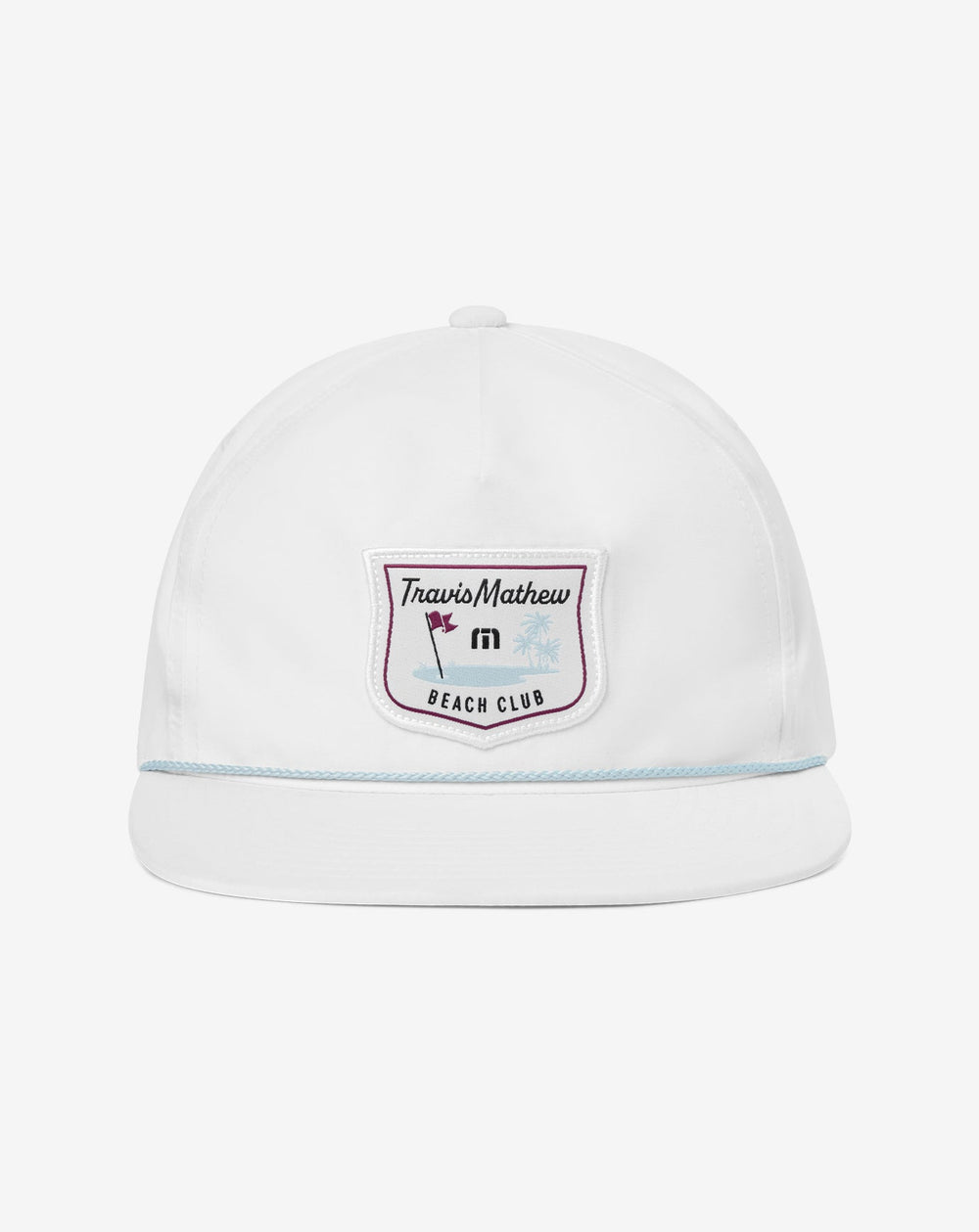 TM Beach Club Snapback Hat Men|Accessories/White