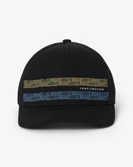 Holding Pattern Snapback Hat Men|Accessories/Black