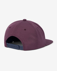 Triple Threat Snapback Hat Men|Accessories|New/Mauve Wine