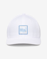 In The Line Up Fitted Hat Men|Accessories|Golf/White