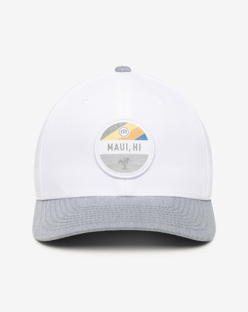 Test The Waters Fitted Hat Men|Accessories/White