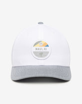 Test The Waters Fitted Hat Men|Accessories/White