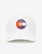 Hop Boulders Fitted Hat Men|Accessories/White