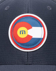 Hop Boulders Fitted Hat Men|Accessories/Navy