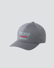 South Side Fitted Hat Men|Accessories/Heather Quiet Shade