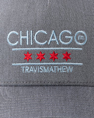 South Side Fitted Hat Men|Accessories/Heather Quiet Shade