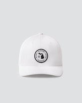 Sunset Clap Fitted Hat Men|Accessories/White