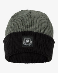 Cloud Waffle Beanie Men|Accessories/Dark Olive